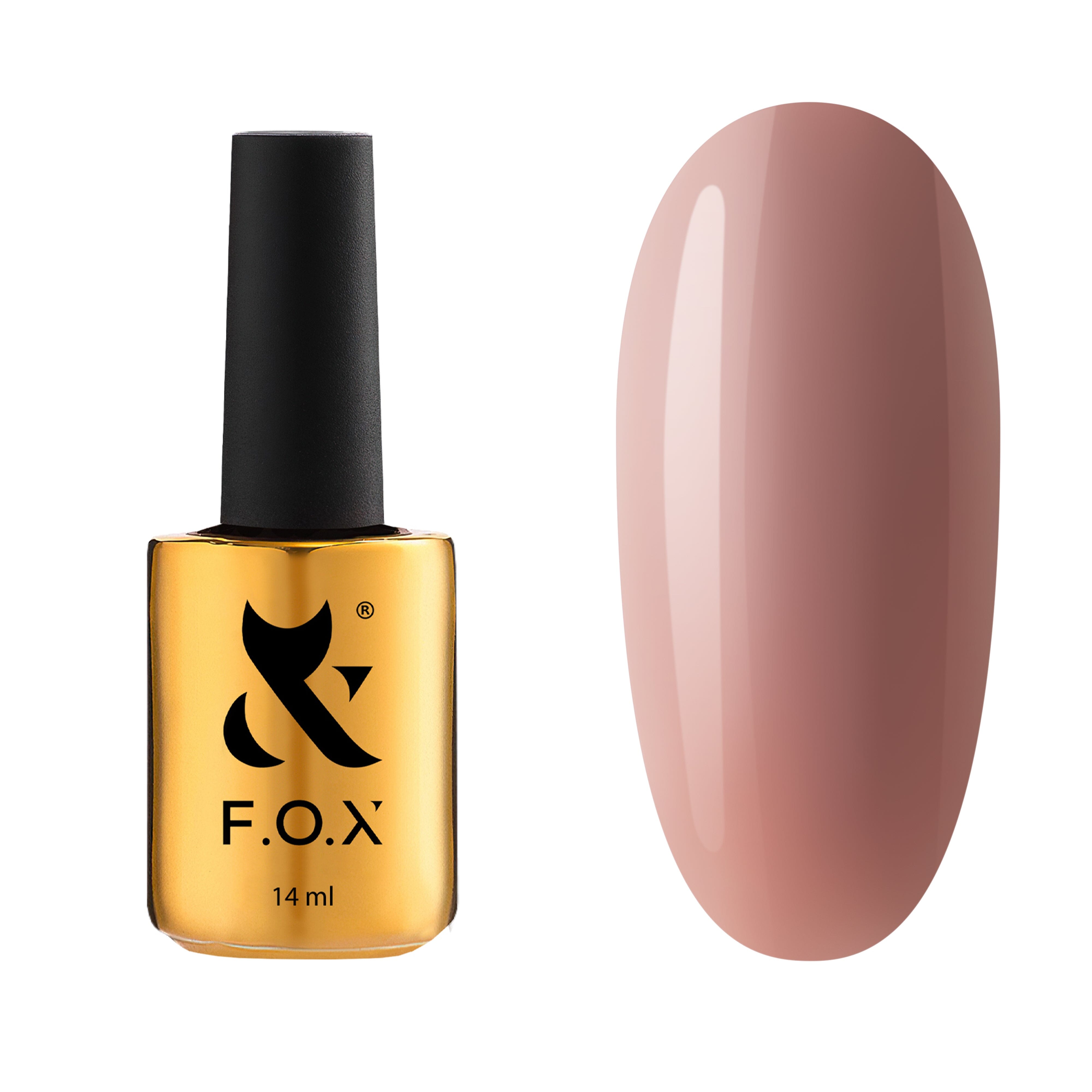 F.O.X Autumn Acrylic Gel Nail Polish Bottle 004 - Long Lasting UV/LED Gel Nail Art for Fall Manicures & Pedicures