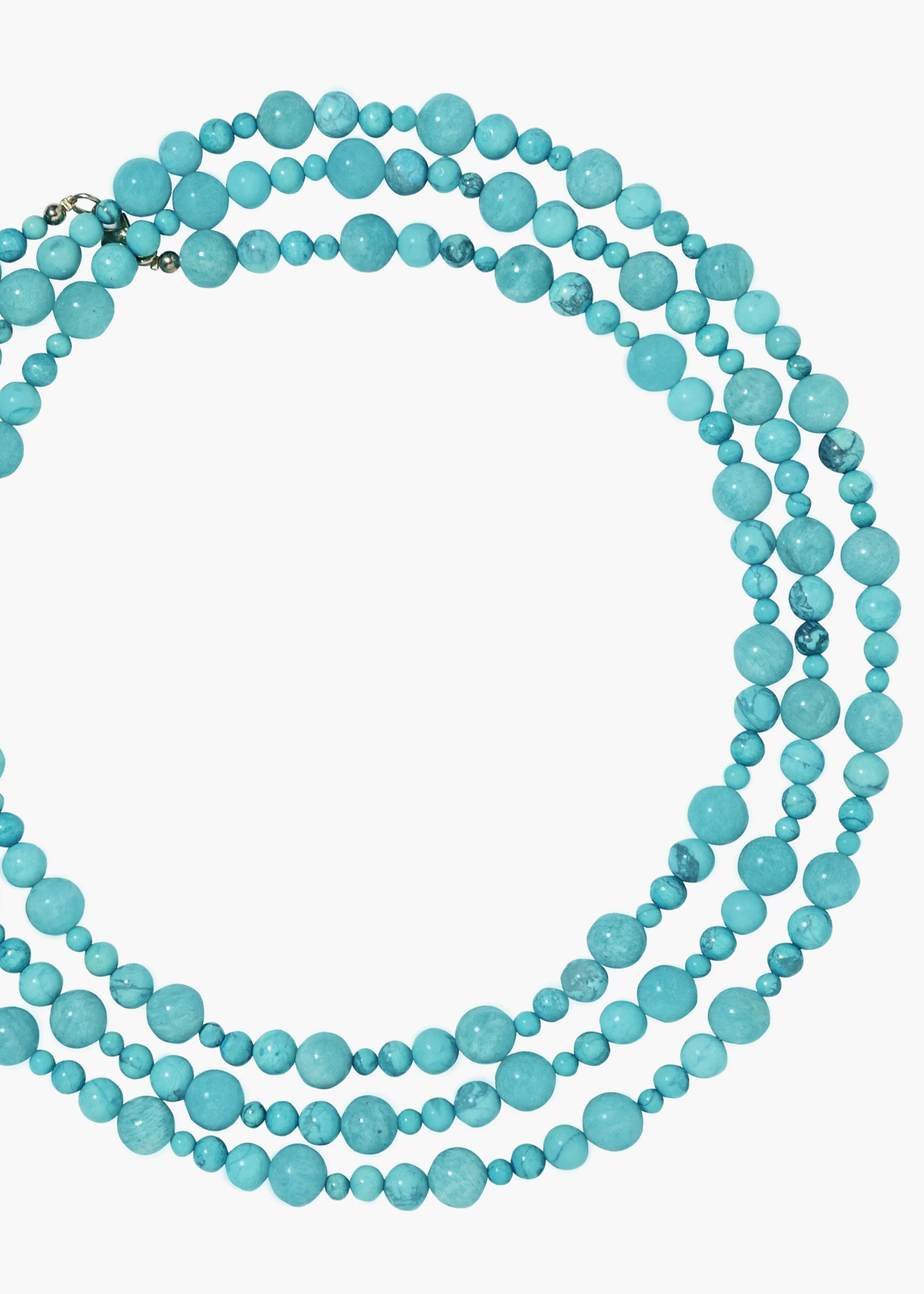 Jennifer Behr x Julia Berolzheimer Malta Turquoise Necklace - Elegant Bohemian Jewelry for Women, Perfect for Weddings, Parties & Beach Vacations