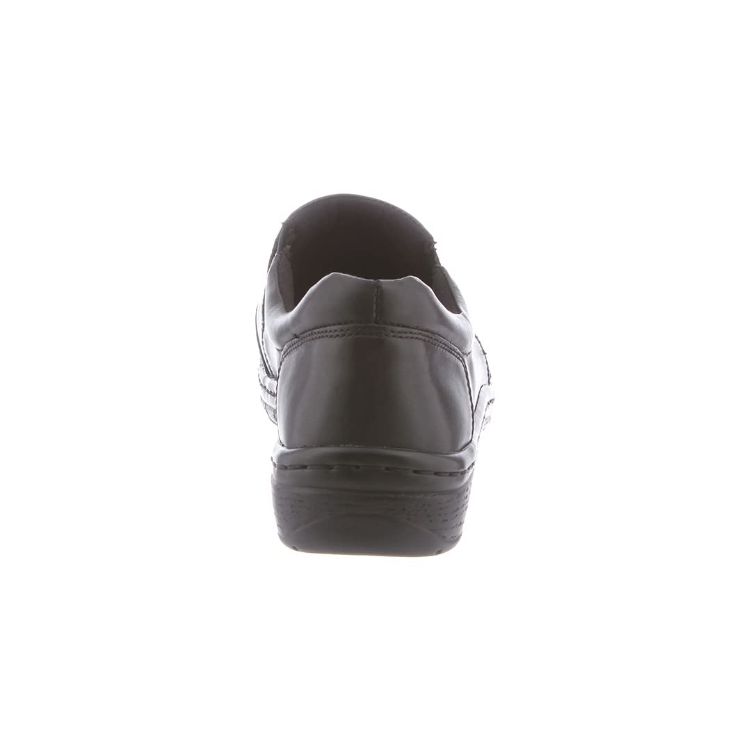 Klogs Footwear Arbor Men's Comfortable Slip-Resistant Work Shoes for Nurses, Chefs & Healthcare Professionals - Durable Non-Slip Leather Shoes for Hospital, Kitchen & Industrial Work Environments