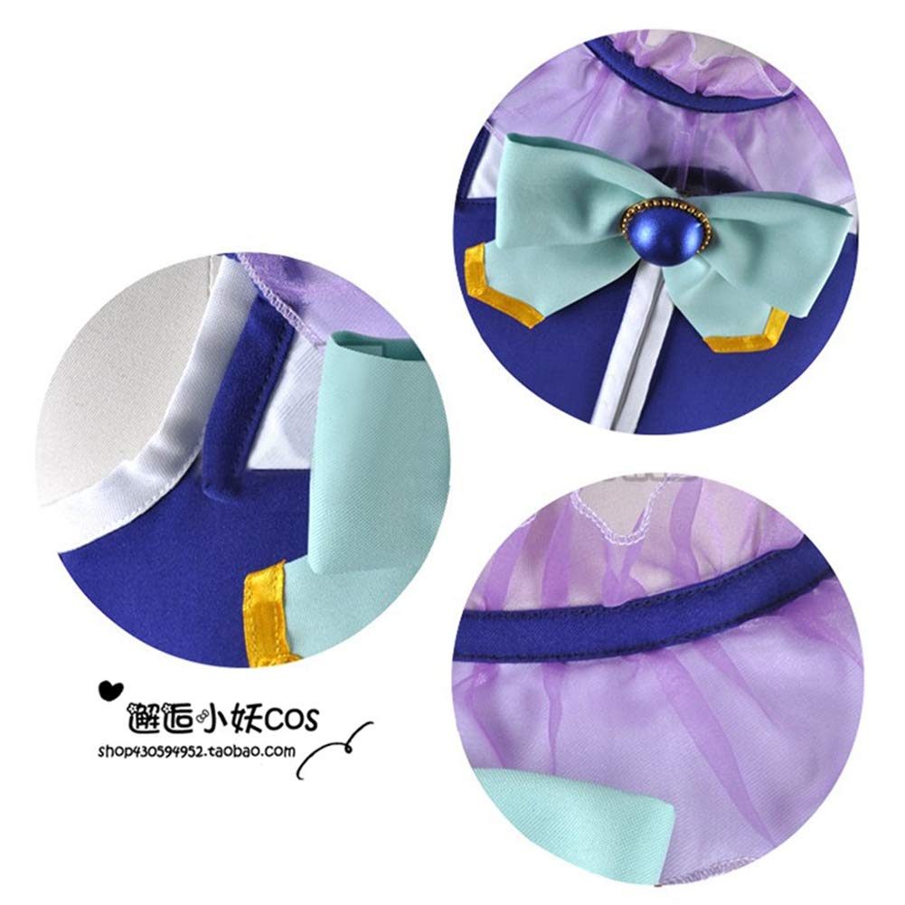 Anime Aqua KonoSuba Cosplay Costume - Premium Halloween Party Dress for Women | Perfect for Cosplay Events, Halloween Parties & Anime Conventions