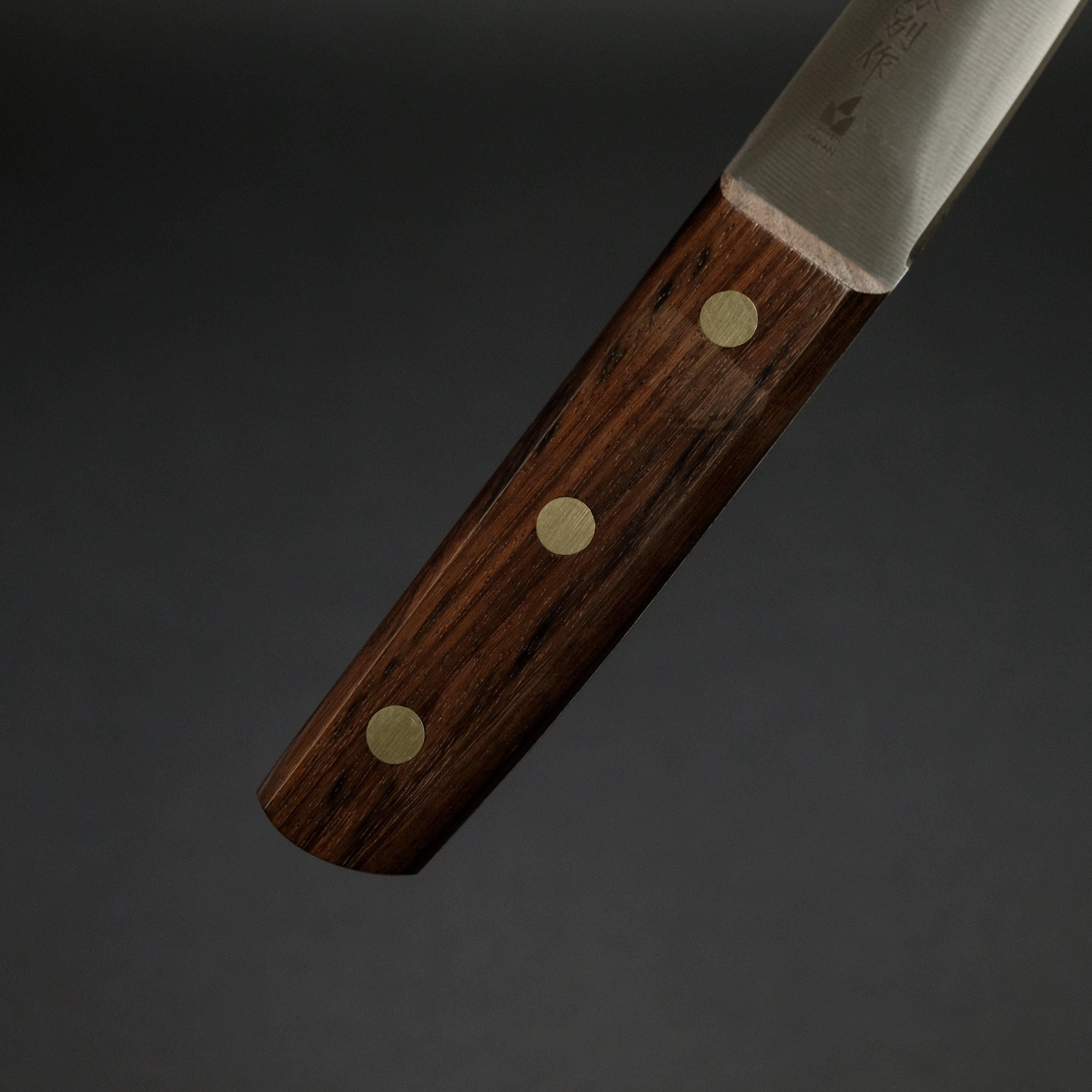 Premium Kanehide Bessaku Honesuki Maru 150mm Japanese Boning Knife with Rosewood Handle - Perfect for Poultry, Meat, and Sushi Preparation