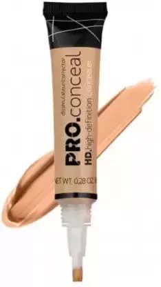 PRO CONCEAL CORRECTOR BROWN HD CONCEALER ESPRESSO - Long Lasting Full Coverage Concealer for Dark Circles & Blemishes - Perfect for Everyday Makeup & Professional Use