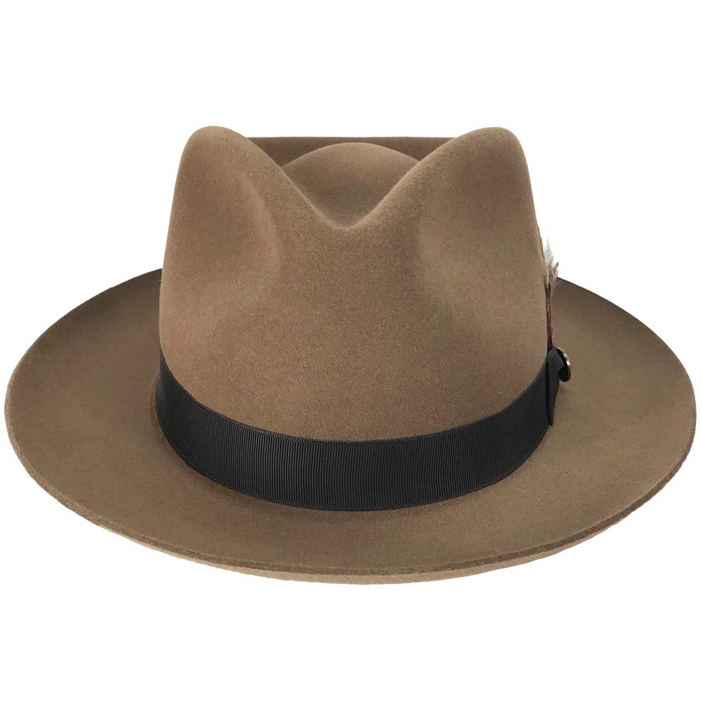 Stetson Men's Chatham Cowboy Hat - Classic Western Style Felt Hat for Men - Perfect for Rodeo, Country Music Festivals & Outdoor Adventures