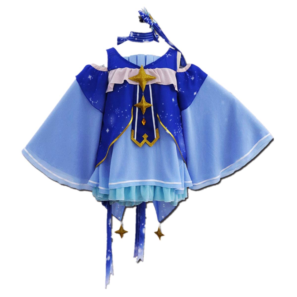 Snow Princess Cosplay Costume for Women - Elegant Lolita Dress with Full Set Accessories | Perfect for Halloween, Cosplay Events, Anime Conventions & Themed Parties
