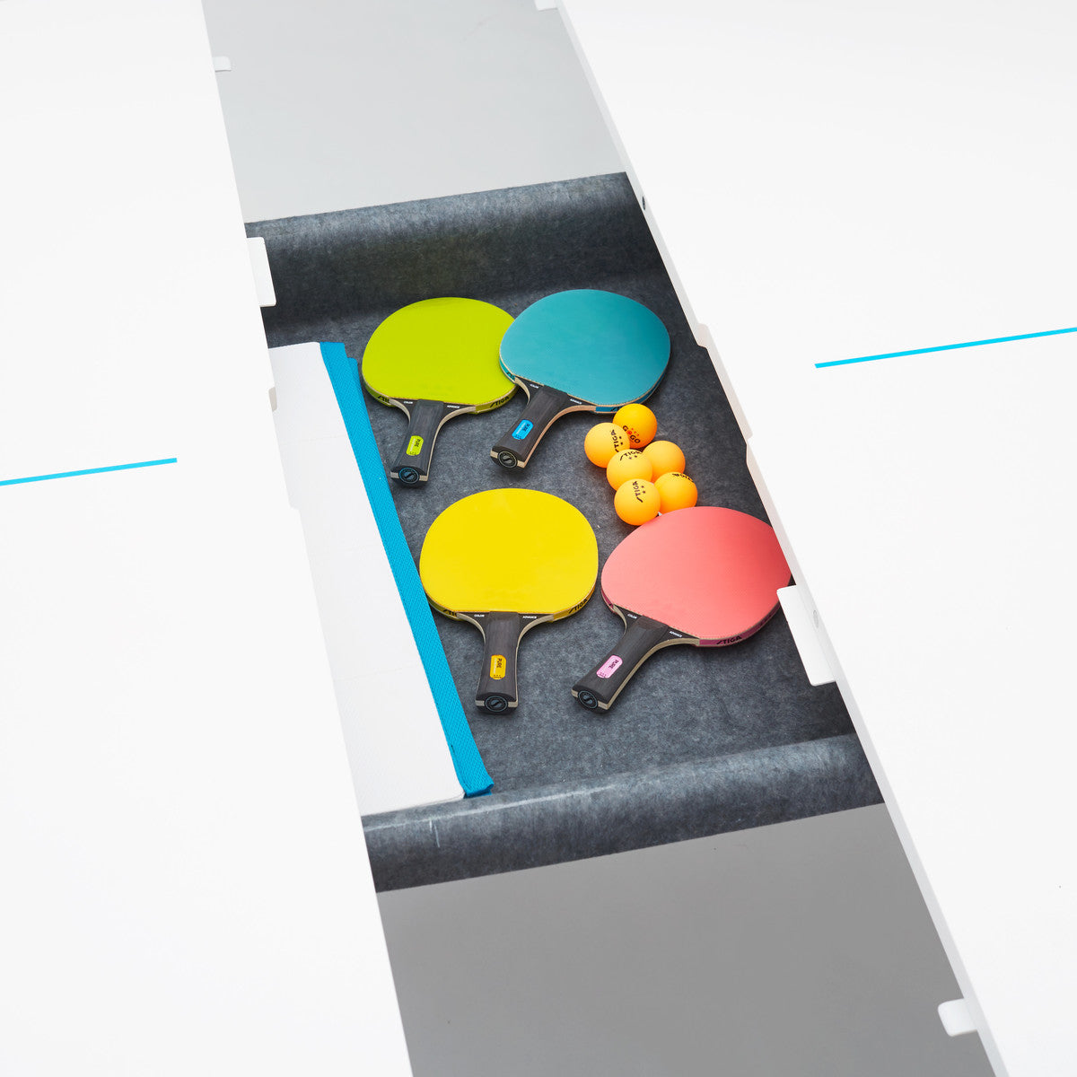 Ping Pong Conference Table with 8 Task Chairs - Convertible Office Game Table for Meetings & Recreation - Perfect for Office Break Rooms, Game Rooms & Multi-Purpose Spaces