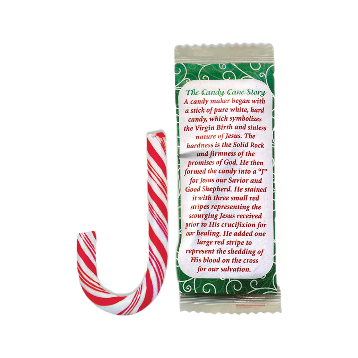 Mini Christmas Candy Canes with Scripture - 40pc Set for Holiday Gifts