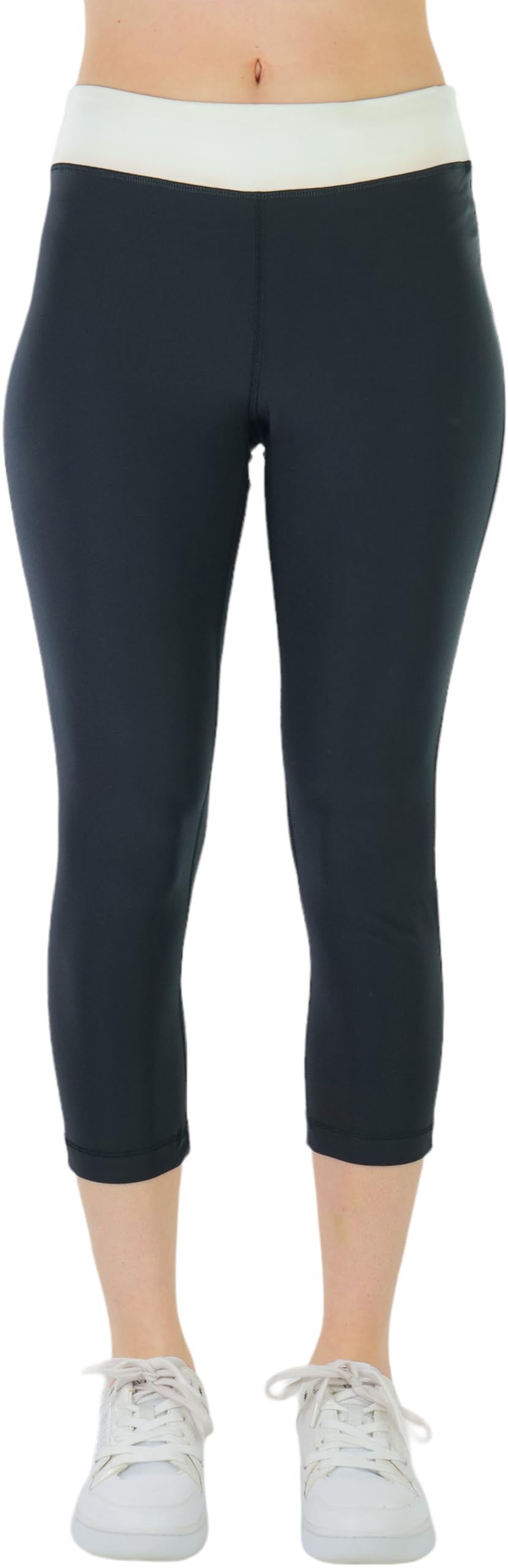 ToBeInStyle Women's Colorblock Active Leggings - Full Ankle Length Workout Pants for Yoga, Running & Gym | Stretchy High-Waisted Athletic Tights
