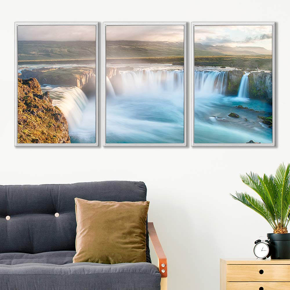 Wall26 3-Panel Framed Canvas Wall Art Set - 16