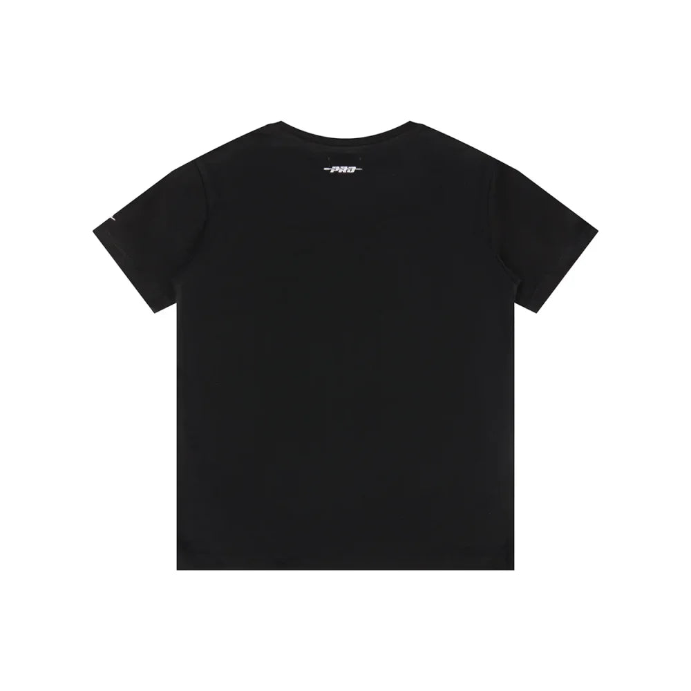 Men's Pro Standard Los Angeles Lakers Retro Classic Striped T-Shirt - Black | Vintage NBA Basketball Jersey for Fans & Streetwear | Perfect for Game Day, Casual Wear & Lakers Merch Collection