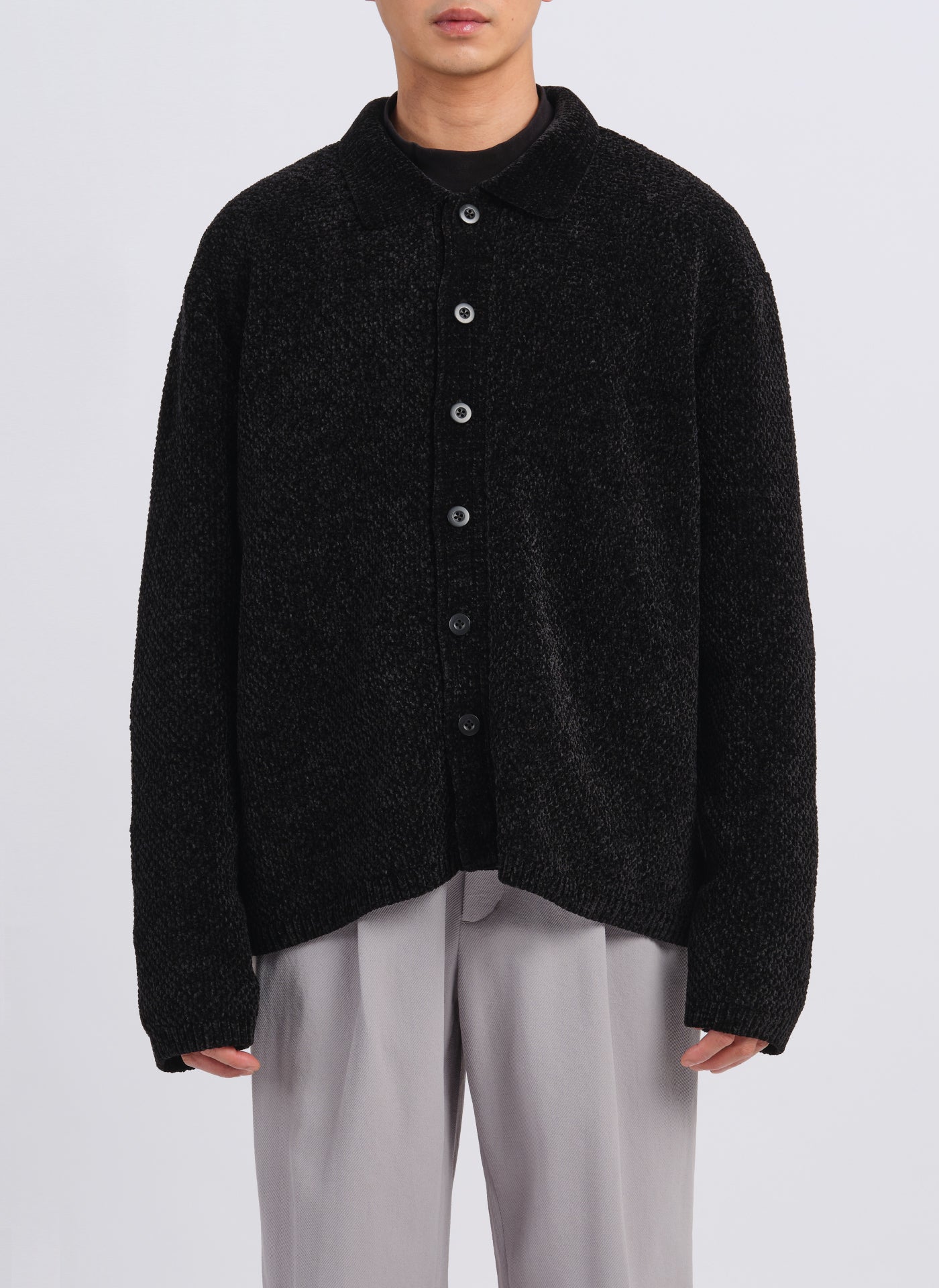 Stylish Polyester Velvet Knitted Coach Jacket for Men & Women - Perfect for Art, Crafts, and Casual Wear