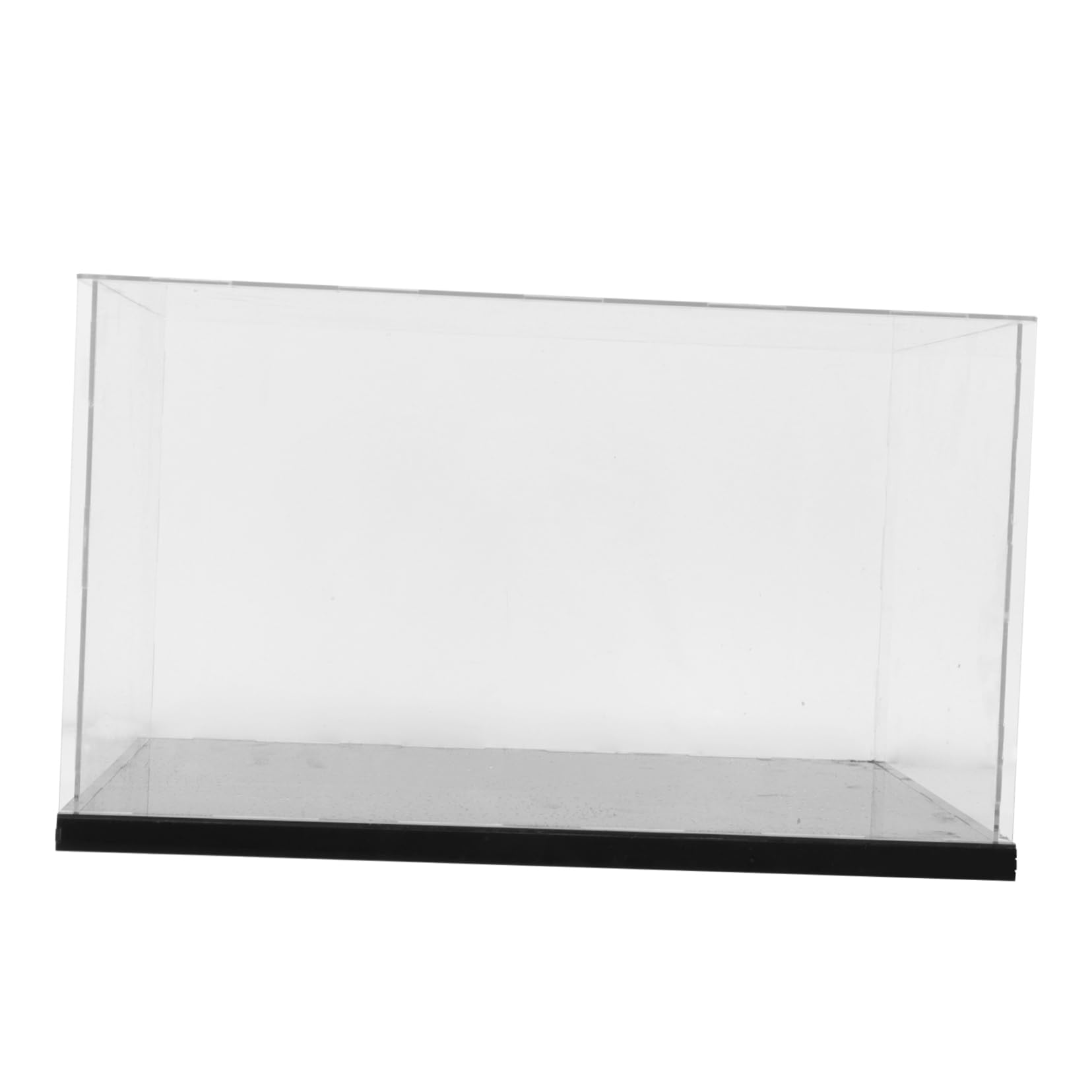 BCOATH Acrylic Display Case for Figurines, Models & Artwork - Desktop Storage Box for Collectibles, Boxing Gloves & Decorative Items - Perfect for Home Office, Retail Stores & Gift Showcases