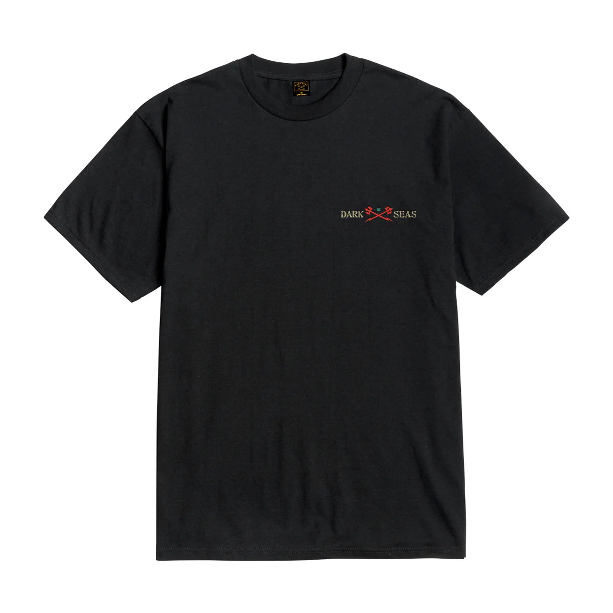 Dark Seas Beyond Men's Short Sleeve T-Shirt - Black | Casual Summer Wear & Street Style Fashion