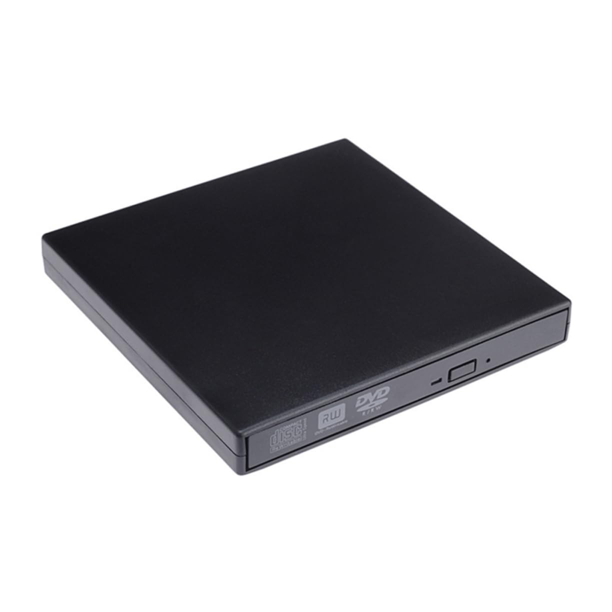 OSALADI USB 2.0 External DVD Drive for Laptop & Computer - High-Speed Data Transfer, Disc Burner, USB Drive Reader, Compatible with Laptops, PCs, and Macs for Home, Office, and Travel Use