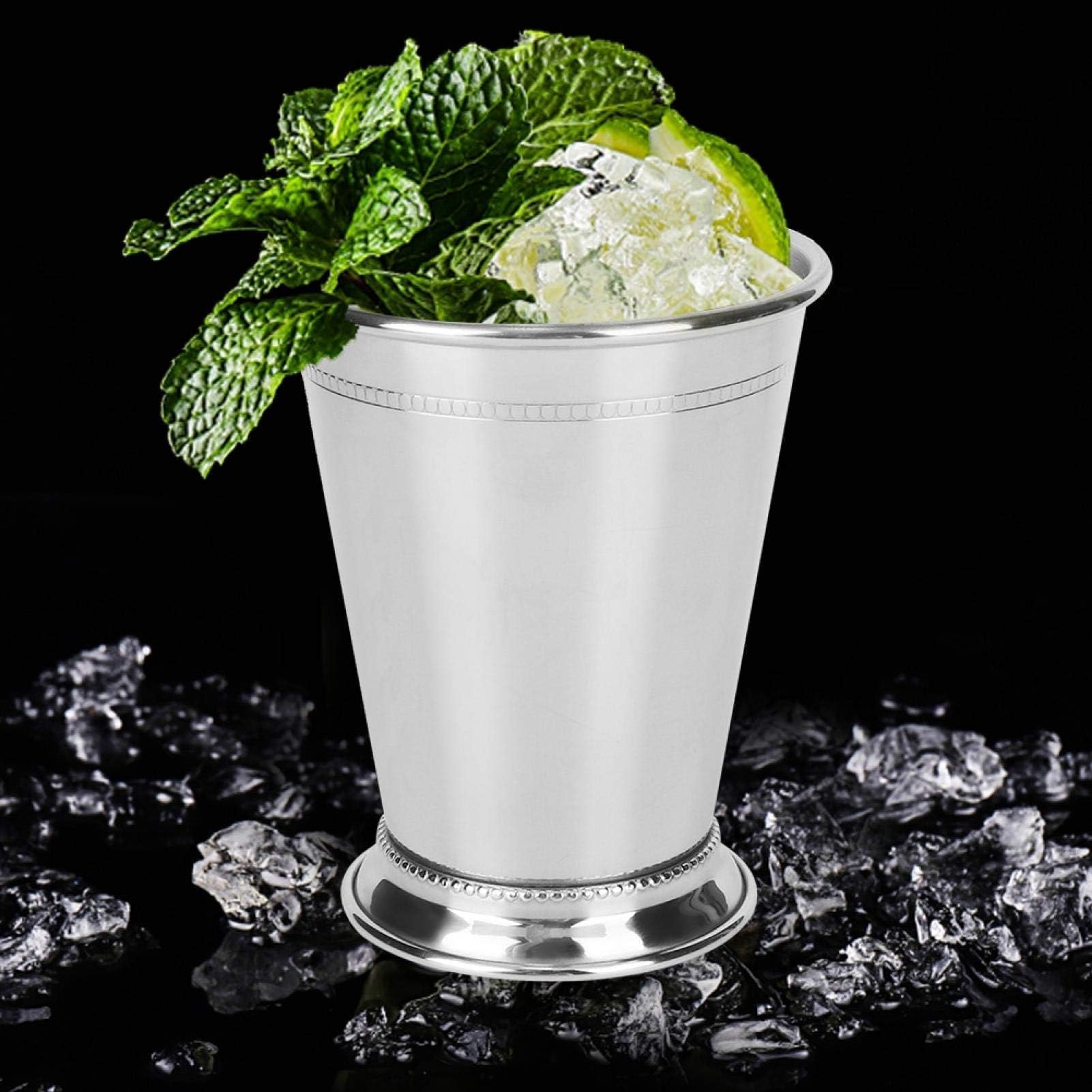 3-Piece Stainless Steel Cocktail Cups Set - 13.5oz/400ml Mint Julep Cups for Mixed Drinks, Iced Beer & Bar Accessories - Perfect for Home Bars, Parties & Outdoor Gatherings