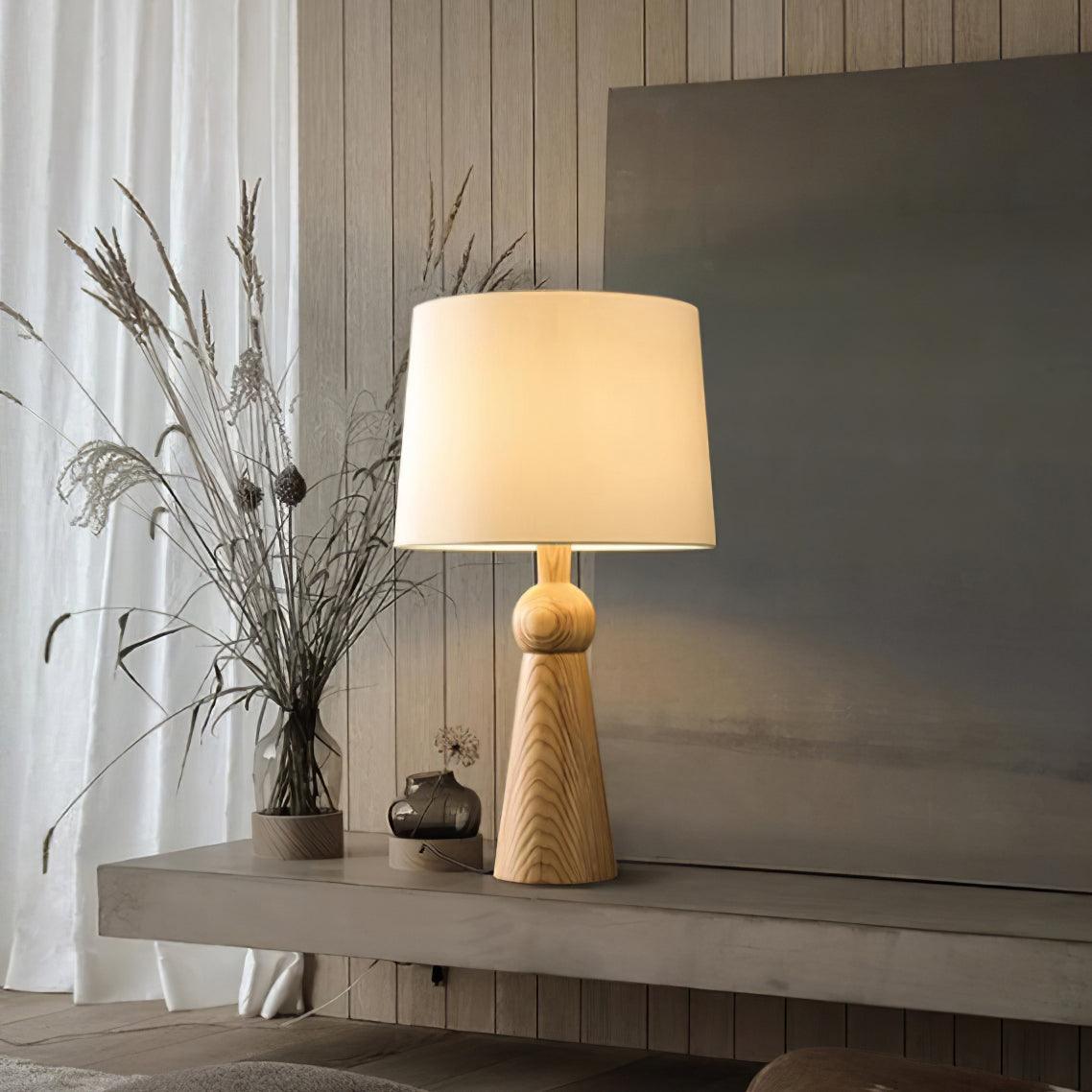 Bella Table Lamp - Modern LED Bedside Lamp with USB Port, Touch Control & Adjustable Brightness - Perfect for Bedroom, Living Room & Office Decor