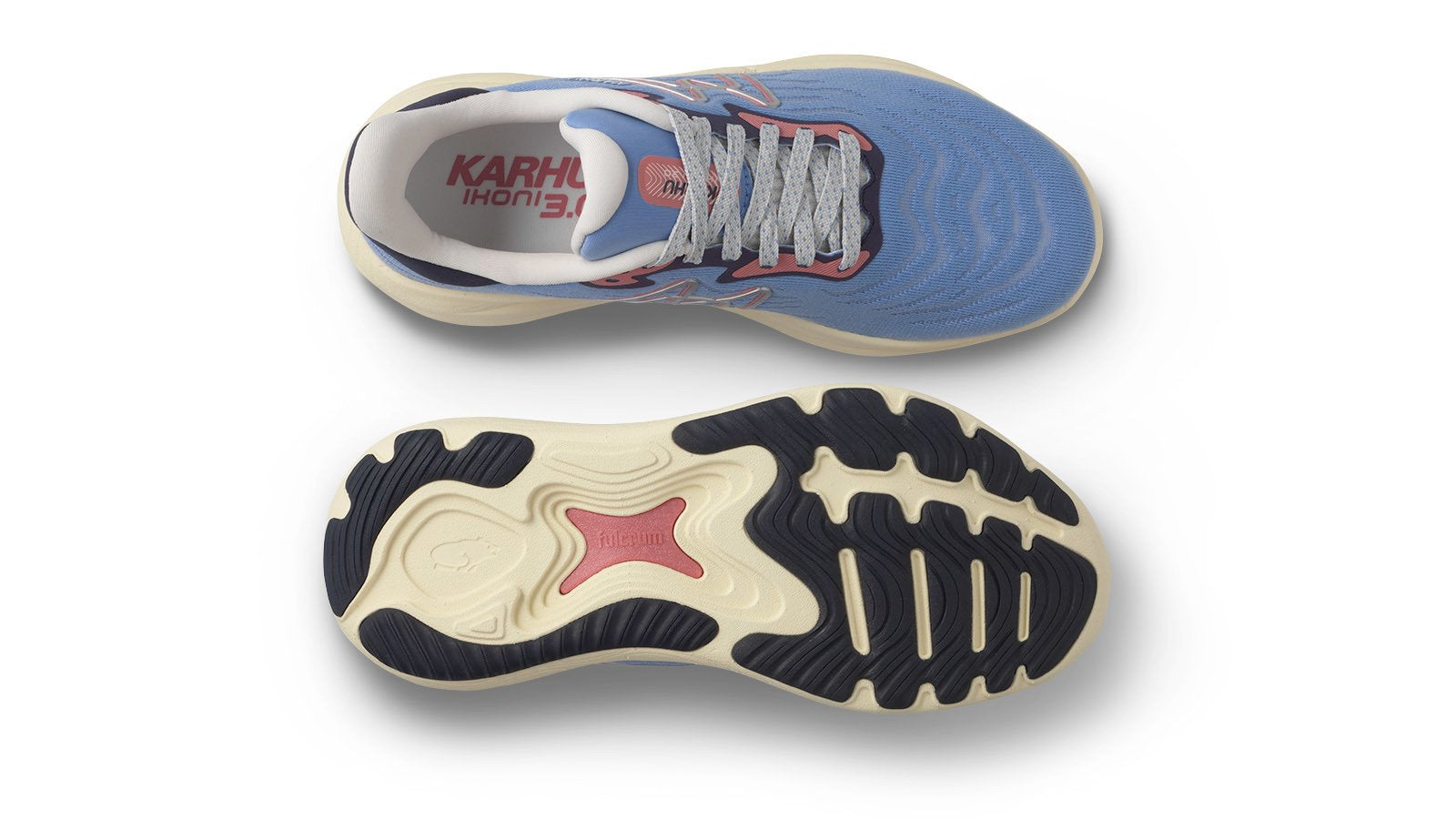 IKONI 3.0 Women's Running Shoes - Vista Blue/Lantana Color - Lightweight Cushioned Sneakers for Jogging, Gym Workouts & Everyday Wear
