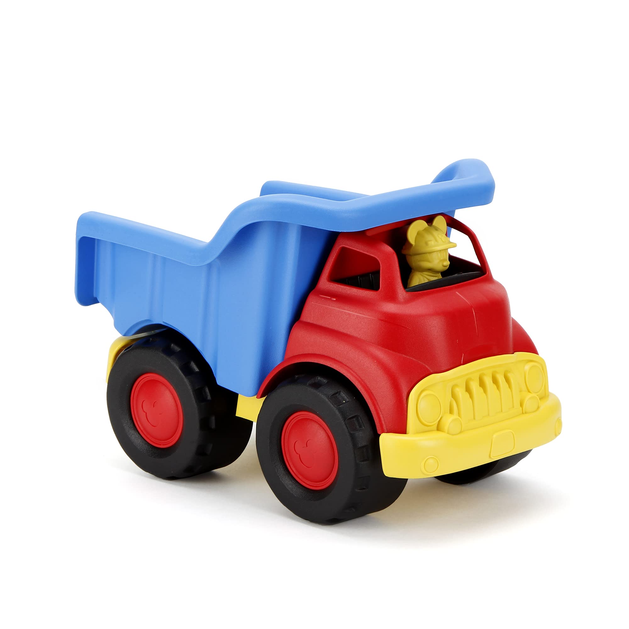 Green Toys Mickey Mouse Dump Truck - Eco-Friendly Plastic Toy for Kids Ages 1-3 | Disney Licensed Play Vehicle for Sandbox, Beach & Indoor Play | Perfect Gift for Toddlers & Preschoolers