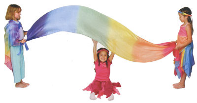 Sarah's Silks Giant Enchanted Play Silk - Extra Large Size for Kids | Perfect for Dress-Up, Dancing, and Imaginative Play