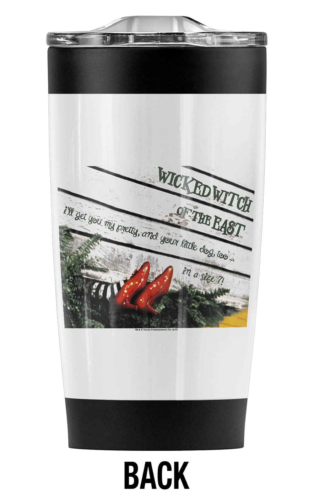 The Wizard of Oz Stainless Steel Tumbler 20oz - Vacuum Insulated Travel Mug with Leakproof Lid - Keeps Hot & Cold for Hours - Perfect for Coffee, Tea & Iced Drinks at Home, Office or Commuting