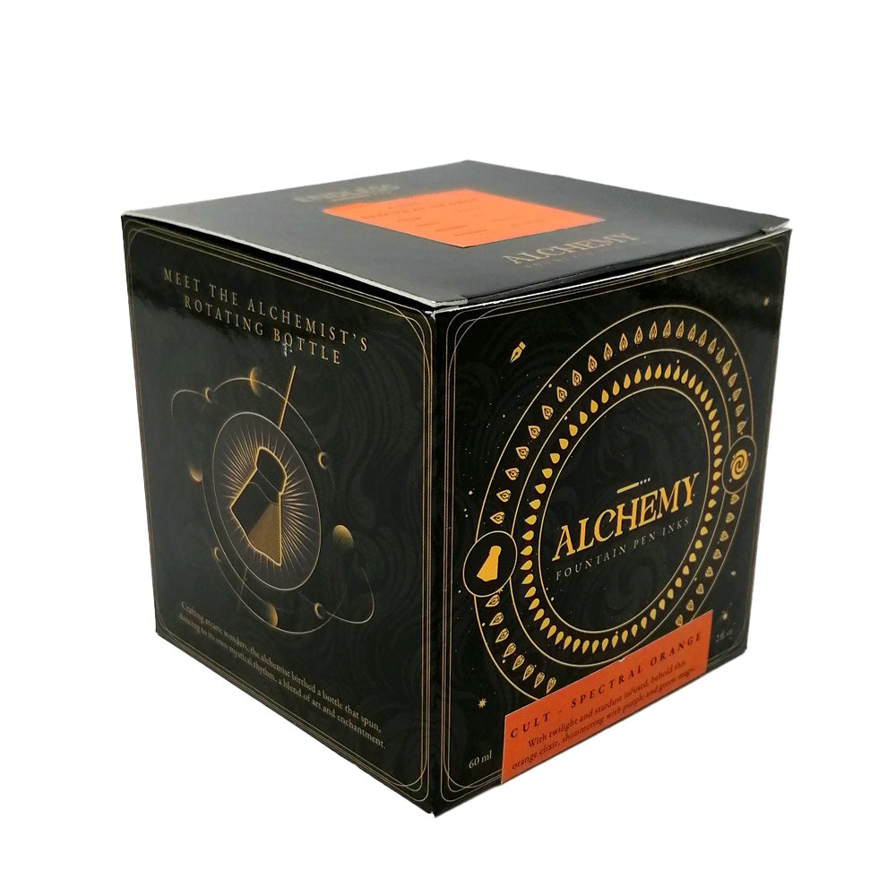 Exclusive Alchemy Ink by Endless - 60ml Vibrant Orange Fountain Pen Ink | Premium Writing Fluid for Calligraphy, Journaling & Artistic Creations