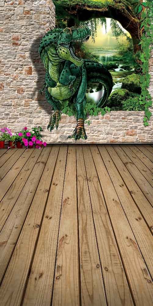 10'x20' Dragon Stone Wall Backdrop for Photography & Events - XLX-522