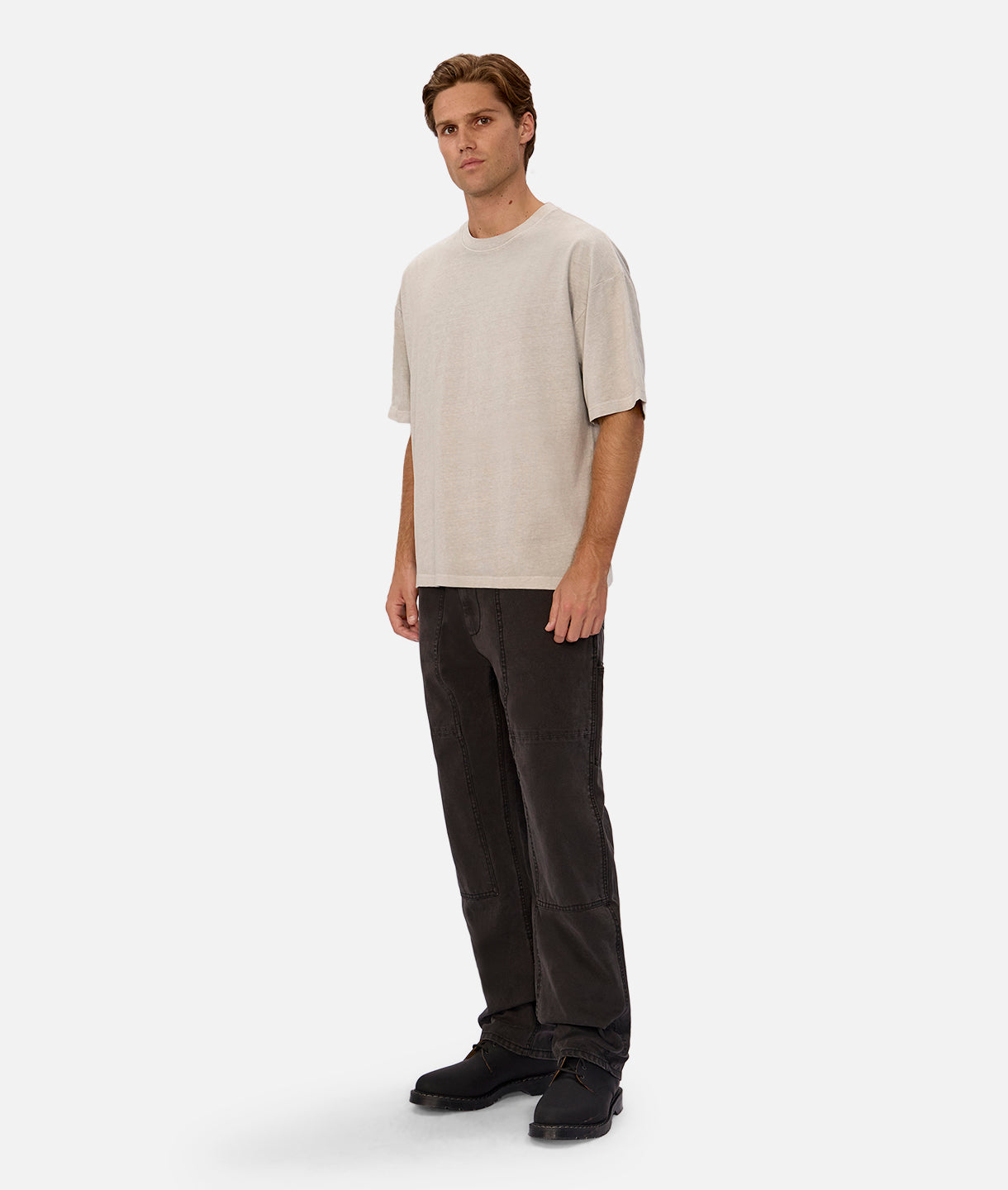The Del Mar Tee - Soft Cotton Crewneck T-Shirt for Men & Women | Comfortable Casual Wear for Everyday Outfits, Street Style & Layering