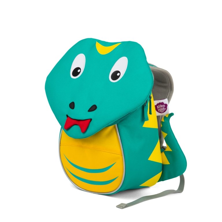 Affenzahn Small Samuel Snake - Cute & Durable Kids Backpack for School, Travel & Daycare | Lightweight & Ergonomic Design for Toddlers & Preschoolers