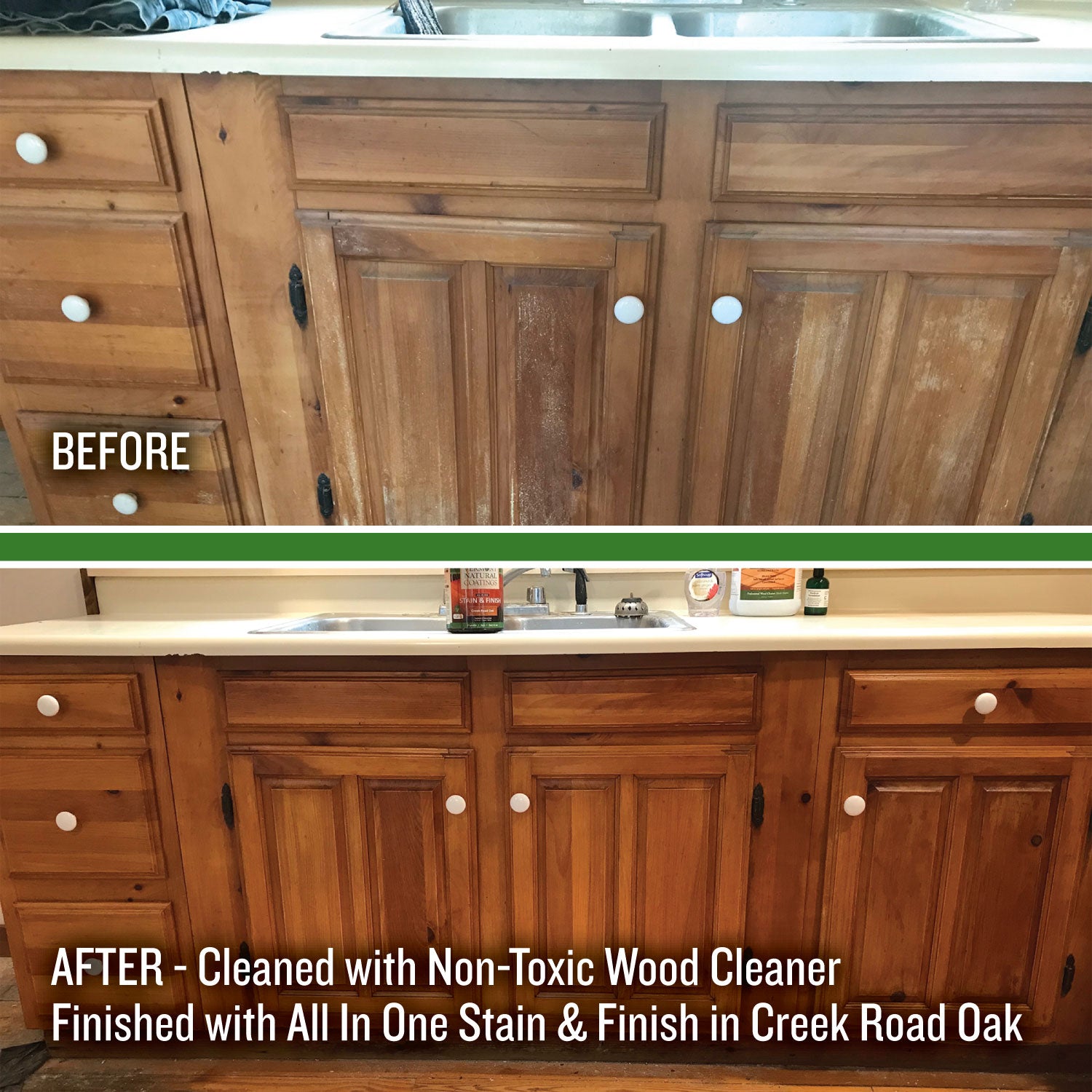 Vermont Natural Coatings Wood Cleaner - Eco-Friendly Wood Surface Cleaner for Furniture, Floors & Cabinets | Safe for Indoor & Outdoor Use | Perfect for Home, Office & Garden Maintenance