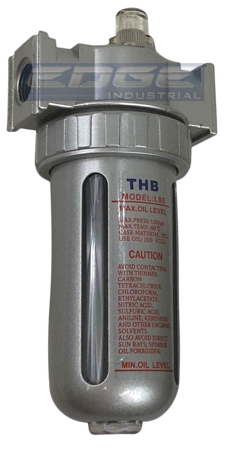 MID Flow Lubricator Oiler for Compressed Air - 3/8