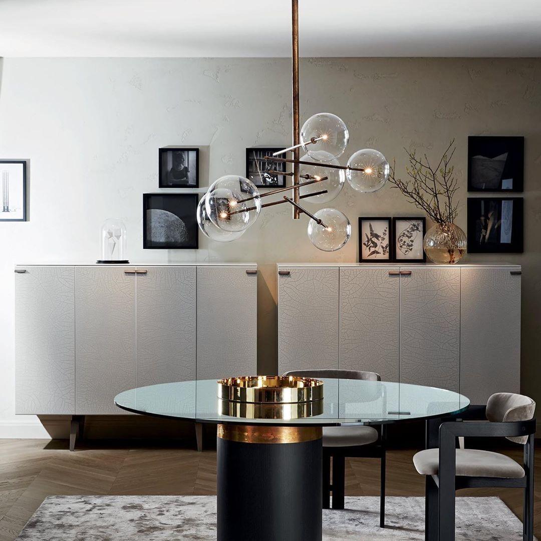 Bolle Chandelier - Modern Crystal Ceiling Light Fixture for Dining Room, Living Room & Bedroom | Elegant Lighting Decor for Home & Office