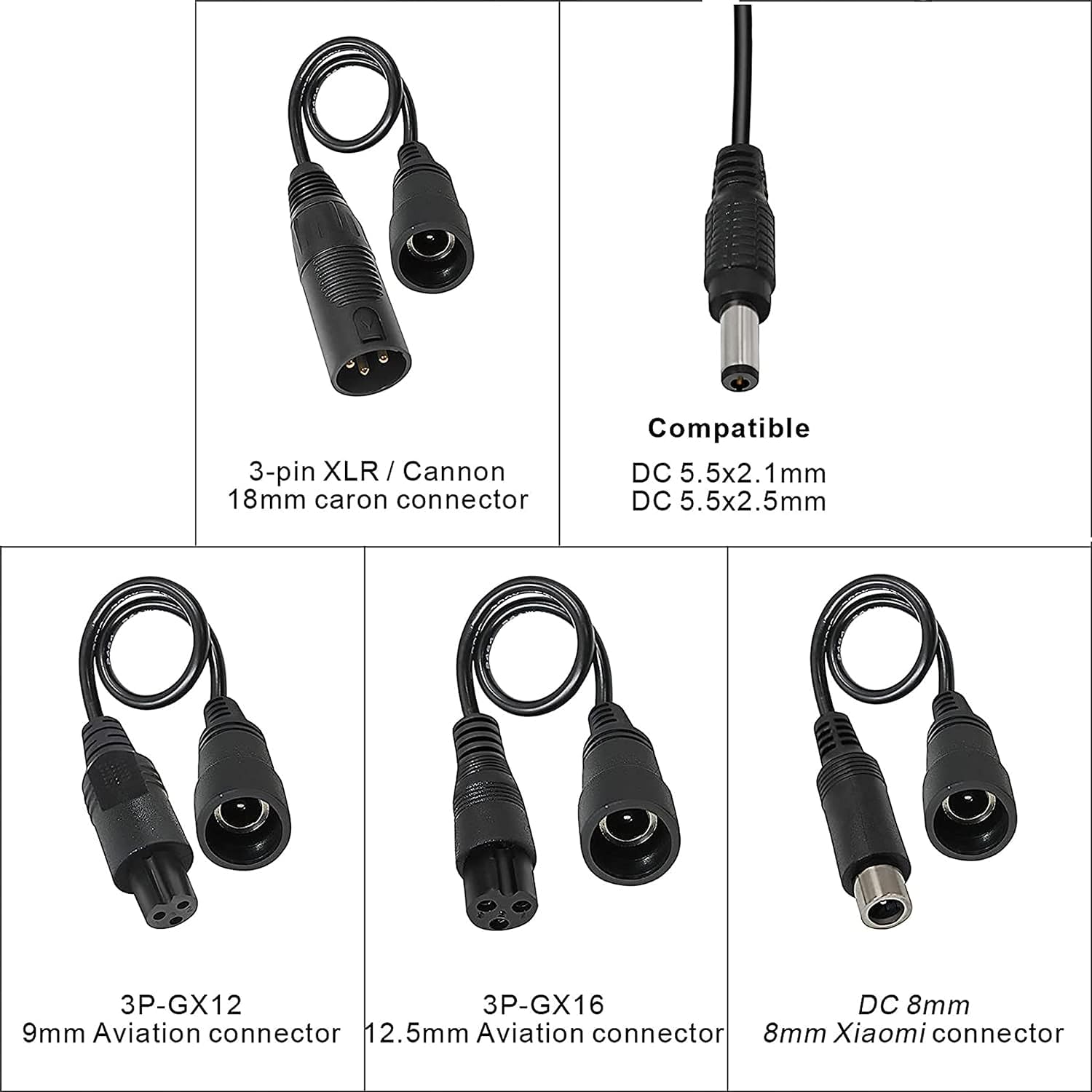 42V 2A Lithium Battery Scooter Charger with 5 Adapter Plugs - Compatible with 36V Electric Scooters, E-Bikes & Hoverboards - Fast Charging Power Supply for Commuting & Outdoor Adventures
