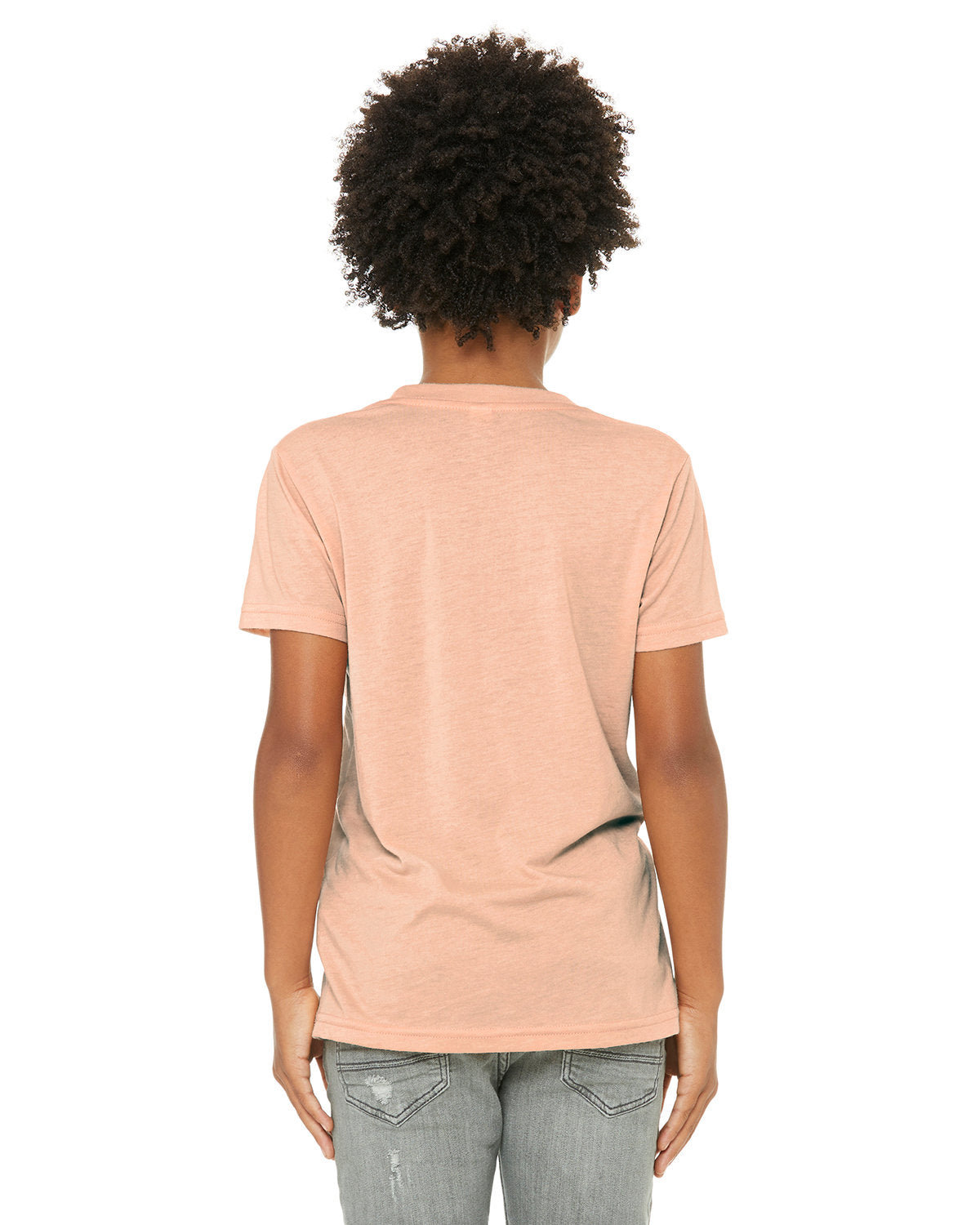 Bella + Canvas 3413Y Youth Triblend Short Sleeve T-Shirt - Soft Comfortable Kids Tee for Everyday Wear, School & Play