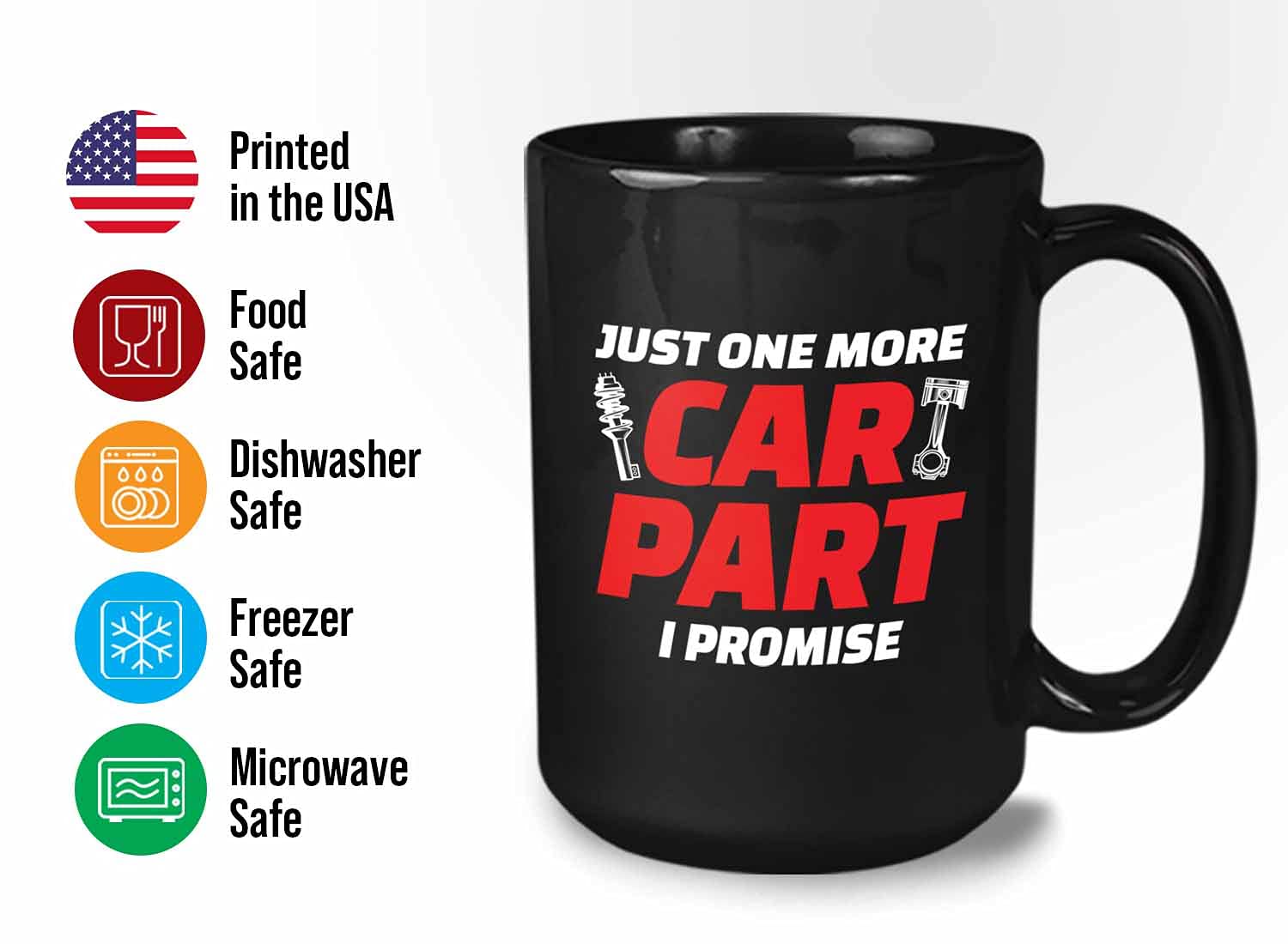 Funny Bubble Hugs Car Guy Coffee Mug 15oz Black - Perfect Gift for Car Lovers, Mechanics & Racing Enthusiasts - Ideal for Garage, Workshop & Office Use