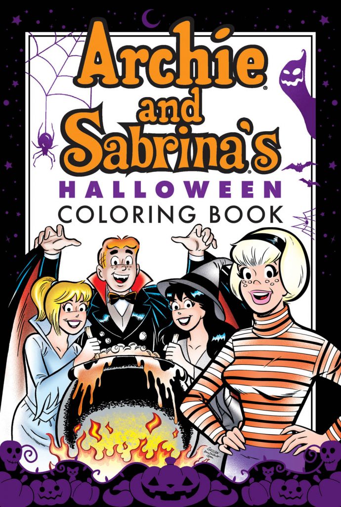 Archie and Sabrina Halloween Coloring Book for Kids & Adults - Fun Spooky Activity Pages for Parties, Classroom, Relaxation & Holiday Decorations