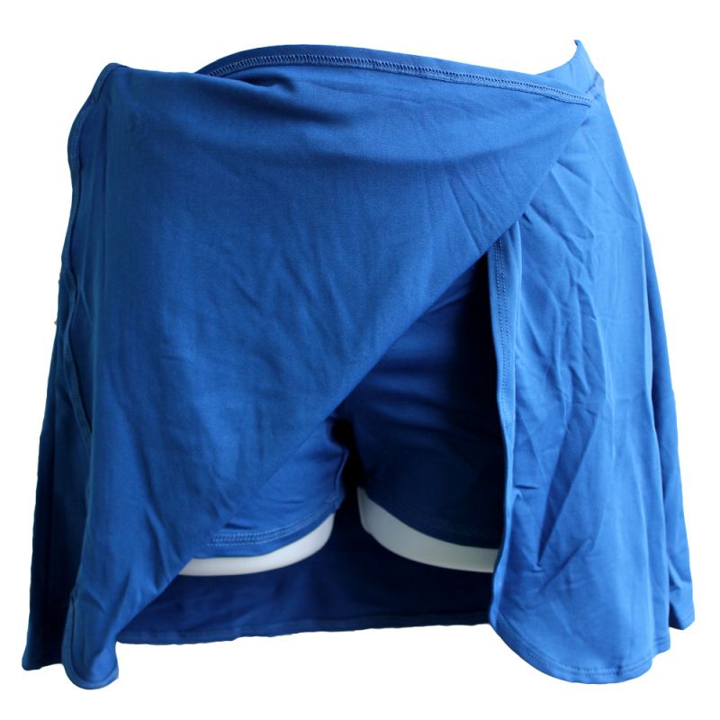 Implus Youth Netball Skort - Breathable Sports Skirt with Built-in Shorts for Girls - Perfect for Netball, Tennis, and School PE Classes
