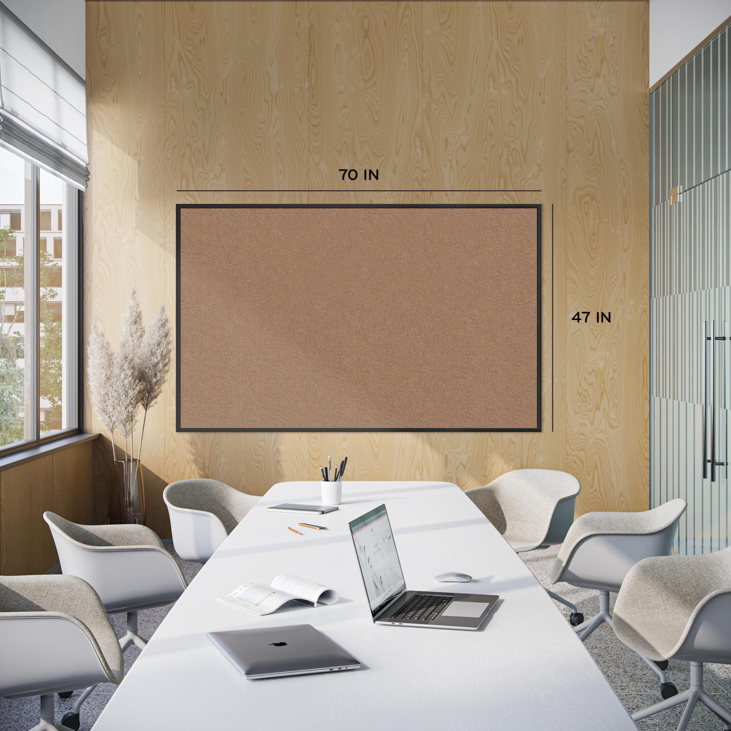 U Brands Cork Bulletin Board 70
