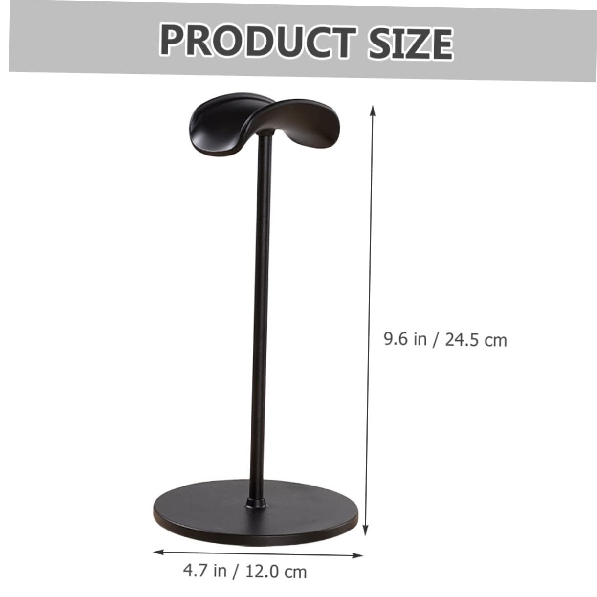 IMIKEYA 4-Pack Gaming Headset Stand - Adjustable Headphone Holder for Desk, Earphone Hanger Rack - Perfect for Gamers, Streamers & Office Use