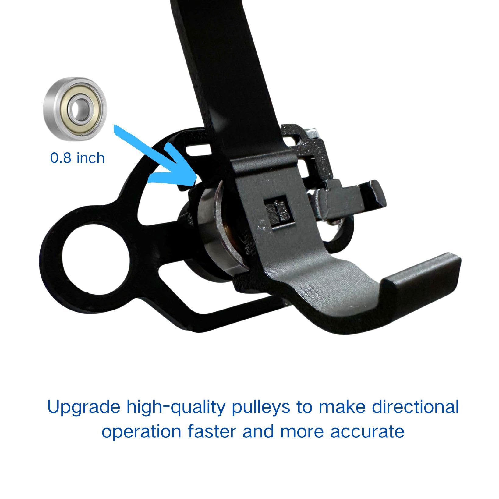 PS5 Steering Wheel Controller - Mini Racing Wheel for PS5 Games (Black) - Perfect for Racing Simulators