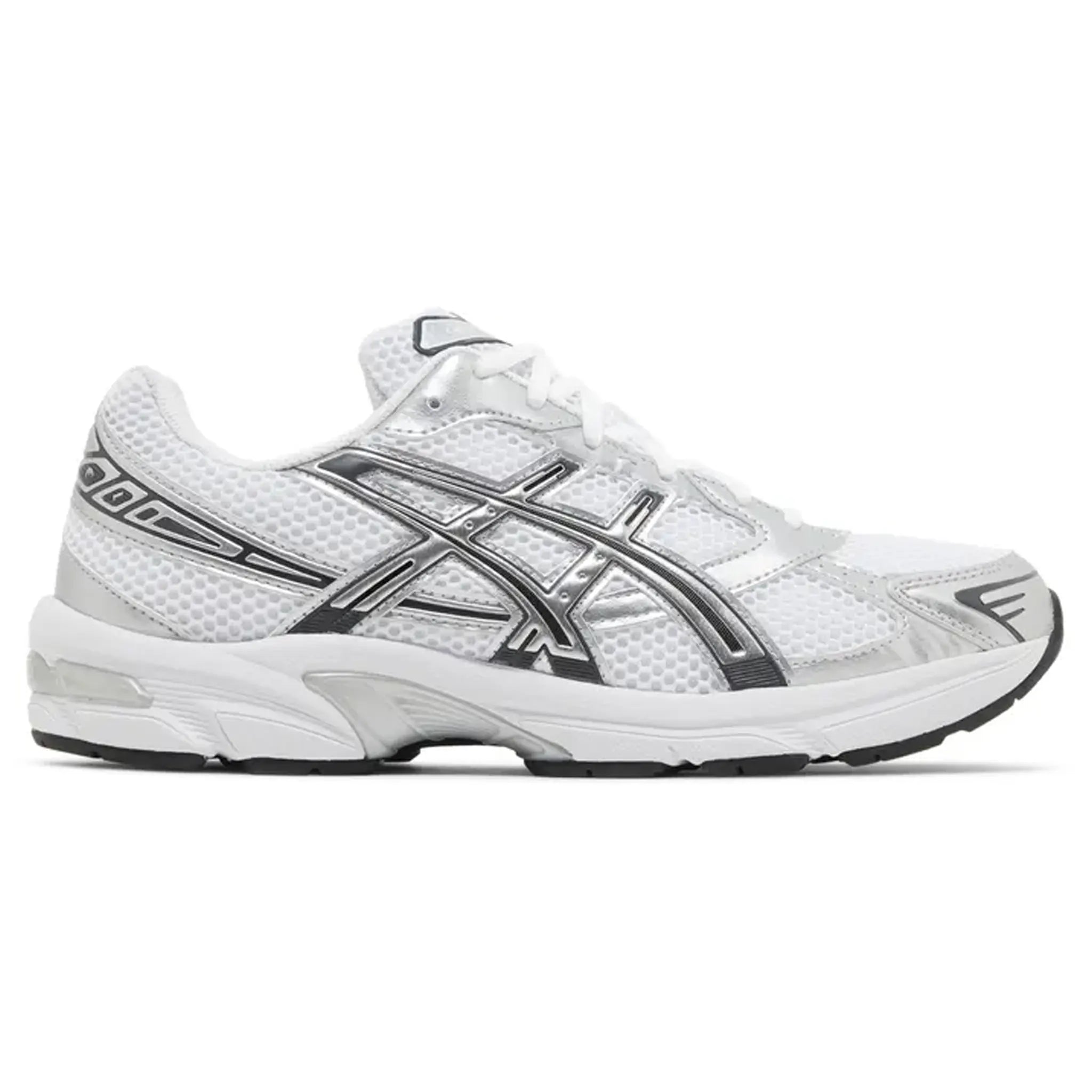 ASICS Gel 1130 Running Shoes for Men - White & Pure Silver - Lightweight Cushioned Sneakers for Jogging, Gym Workouts & Everyday Wear