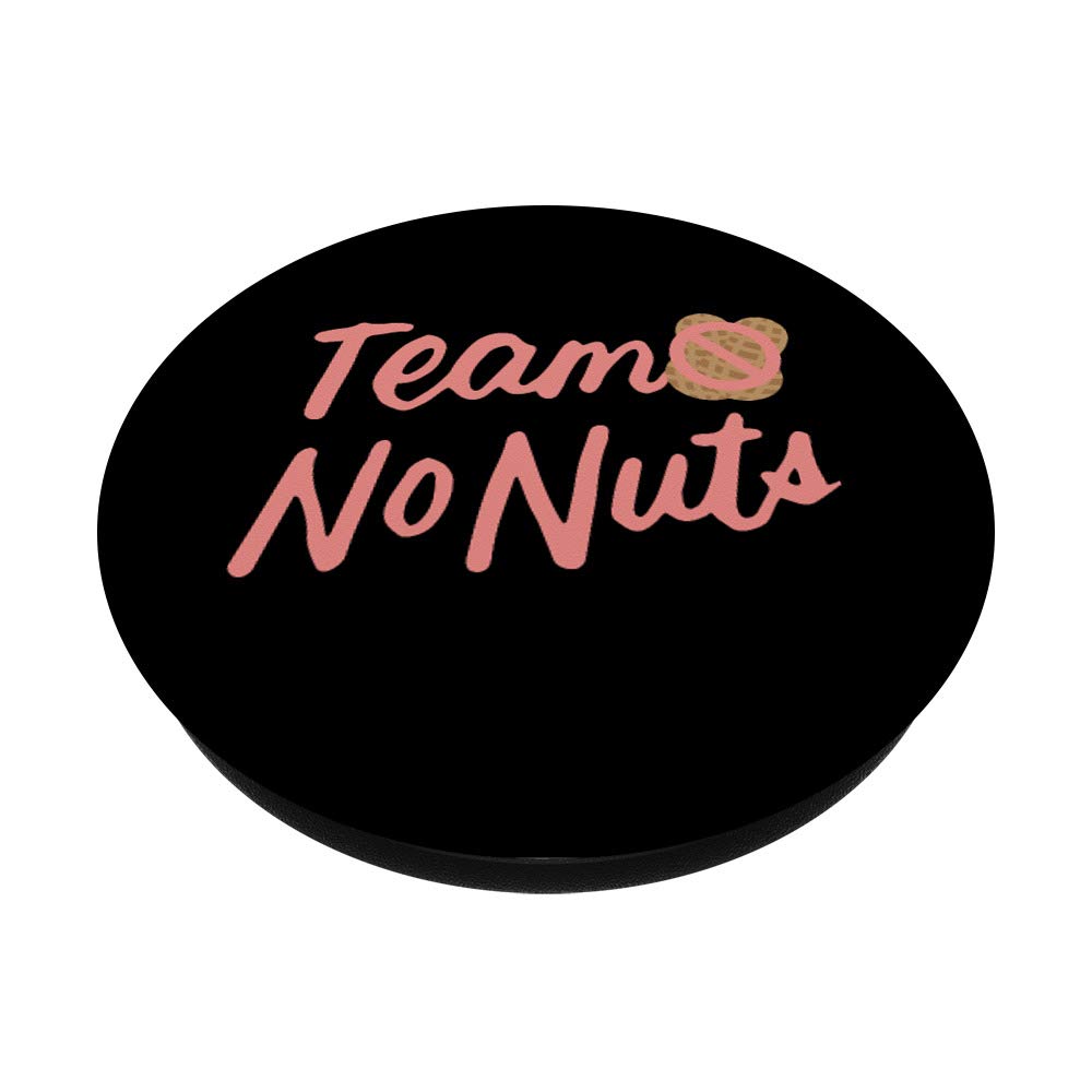 No Nuts Team Funny Baby Gender Reveal Party PopSockets PopGrip - Swappable Phone & Tablet Grip for Girls | Perfect for Gender Reveal Parties, Baby Showers & Team Celebrations