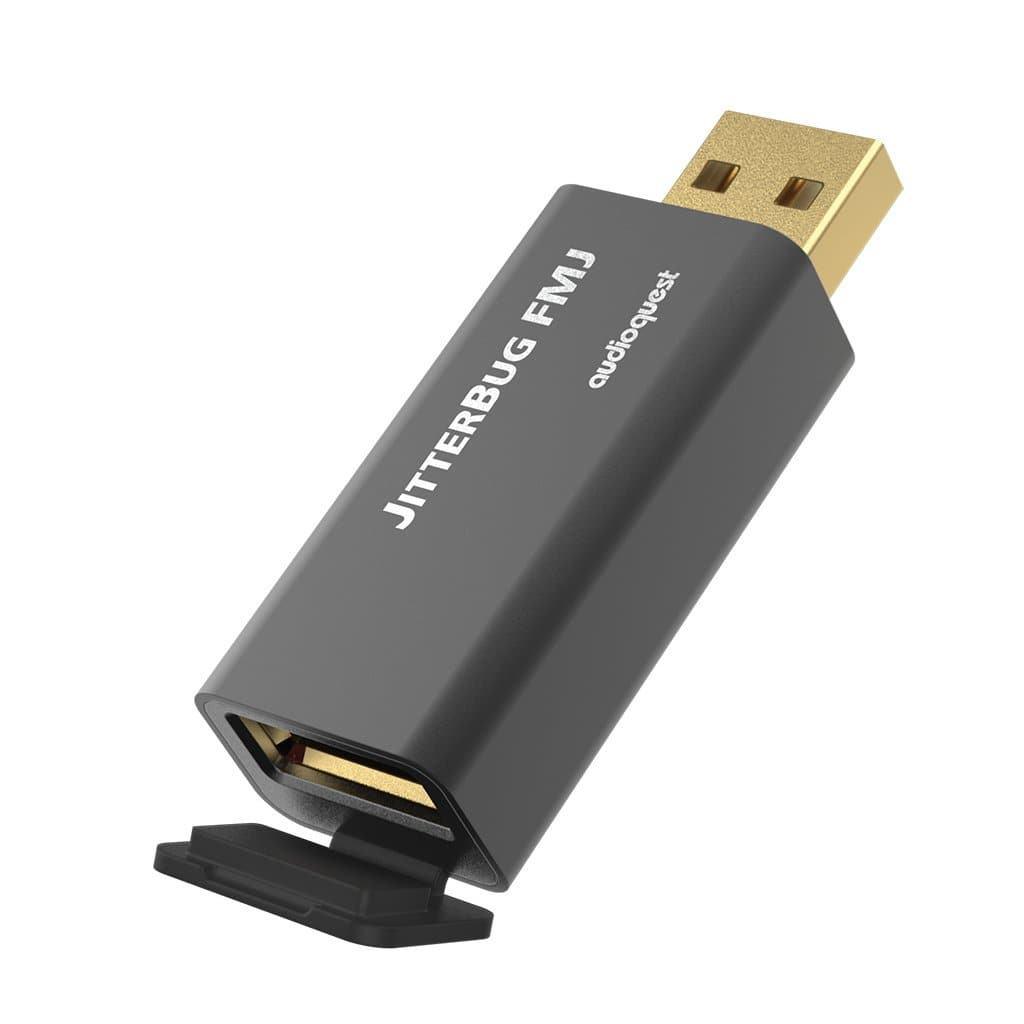 AudioQuest Jitterbug FMJ Noise Filter & USB Data Streamer - High-Performance Audio Enhancement for Home & Studio Use