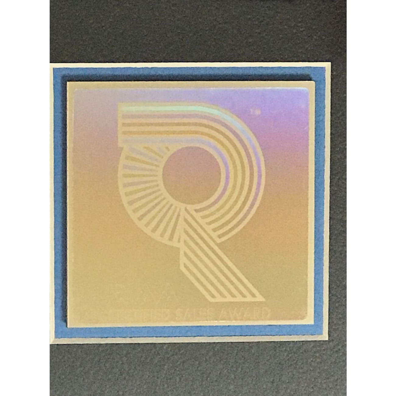Jay Z Dead Presidents RIAA Gold Maxi Single Award - Rare Collectible Vinyl Record for Music Enthusiasts & Hip-Hop Memorabilia Fans - Perfect for Display, Gifts & Music Collections