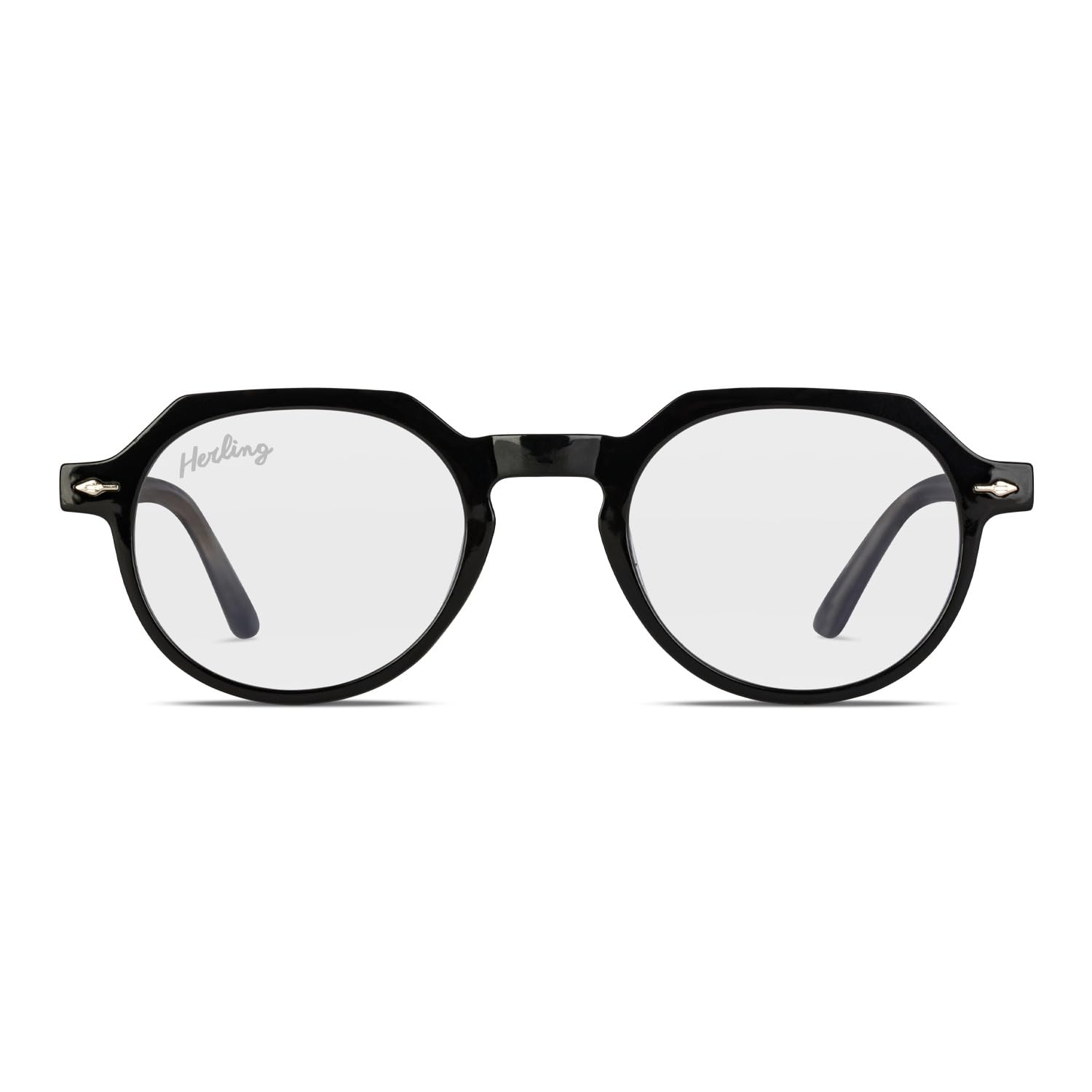 HERLING Merrick Blue Light Blocking Glasses - Acetate Frame for Eye Strain Relief - Perfect for Computer Work, Gaming & Screen Time
