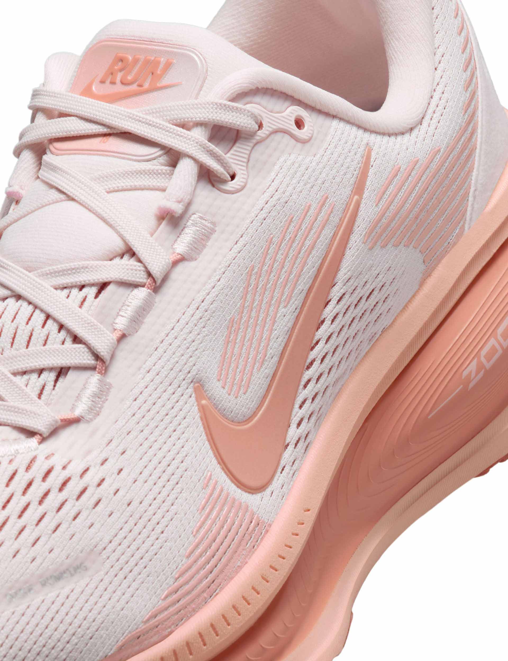Nike Vomero 18 Running Shoes for Women - Lightweight Cushioned Sneakers in Soft Pink/Madder Root | Perfect for Jogging, Gym Workouts & Daily Walking