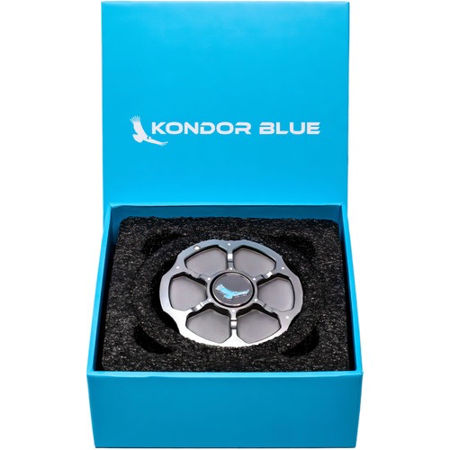 Kondor Blue Aluminum Body Cap for Micro Four Thirds Cameras - Durable Space Gray Lens Cover - Perfect for Sony, Panasonic, Olympus & Blackmagic MFT Cameras - Ideal for Travel & Camera Protection