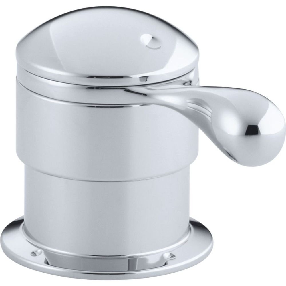 Stainless Steel Deck-Mount Trim for Transfer Valve & Vacuum Breaker with Lever Handle (Valve Not Included) - Perfect for Pool, Spa & Hot Tub Plumbing Systems