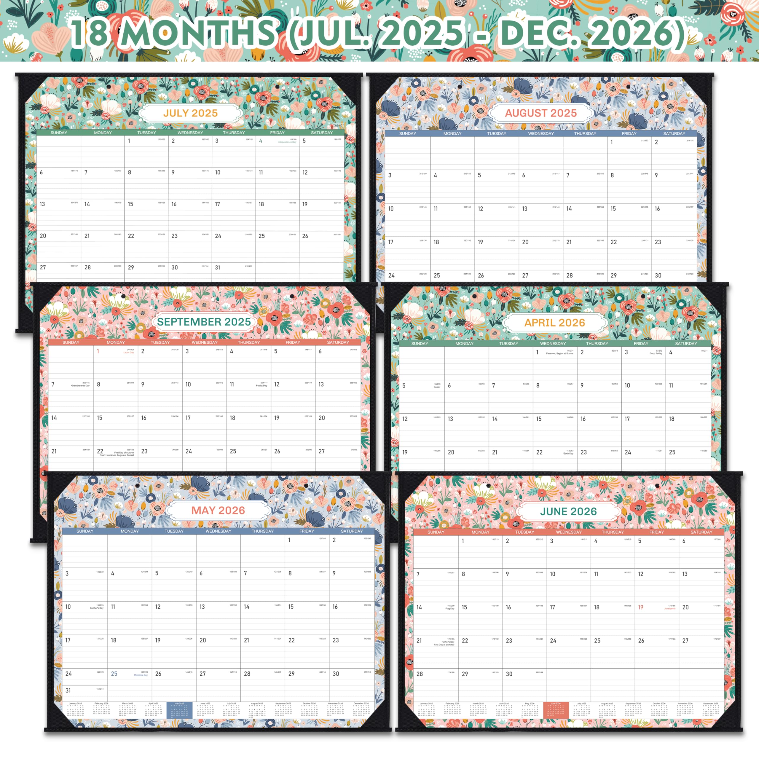 2025-2026 Large Desk Calendar | 22