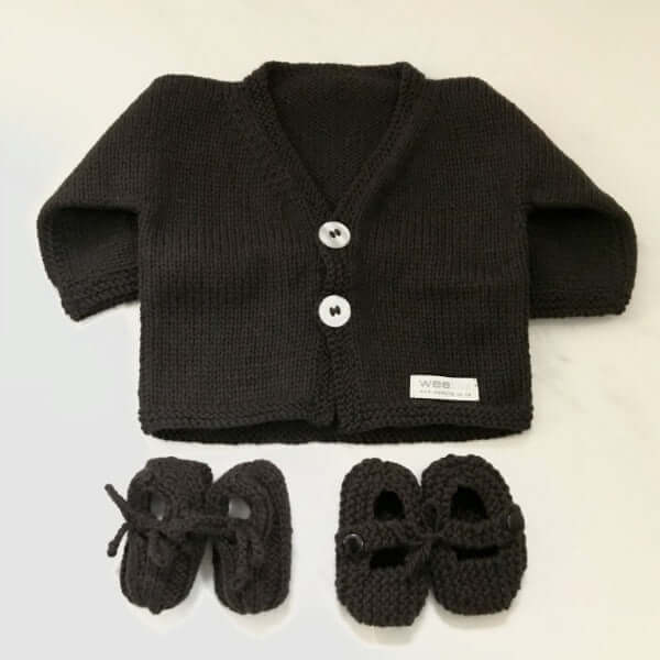 Cozy Cardigan and Booties Set for Women - Soft Knit Sweater & Stylish Booties Outfit - Perfect for Fall, Winter, and Casual Wear