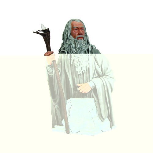 Lord of the Rings Gandalf the White Mini Bust Collectible Statue by Gentle Giant - Perfect for LOTR Fans, Home Decor & Fantasy Collections