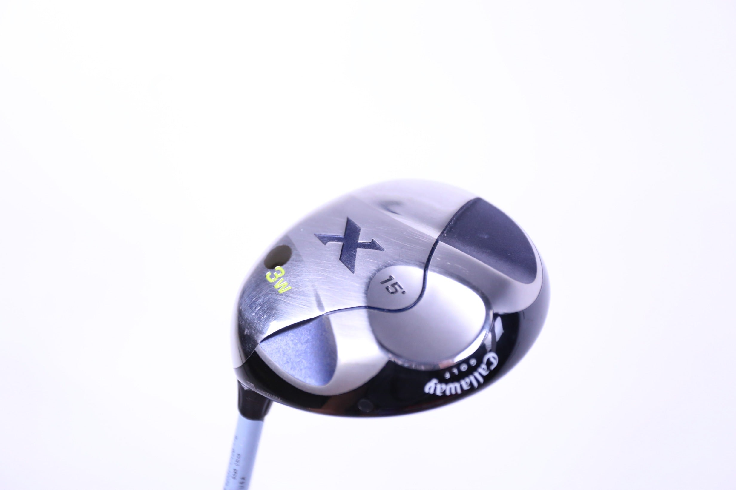 Used Callaway X 3 Wood Left Handed Golf Club - 15 Degree Loft Regular Flex Shaft for Men | Perfect for Fairway Shots & Long Drives